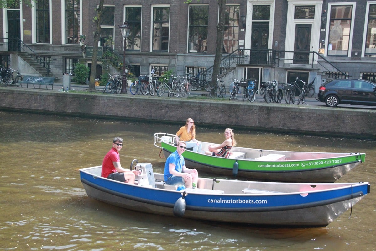 Boot Huren Amsterdam Summer Deal Korting Canal Motorboats