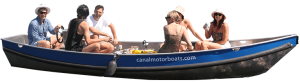 Blue boat