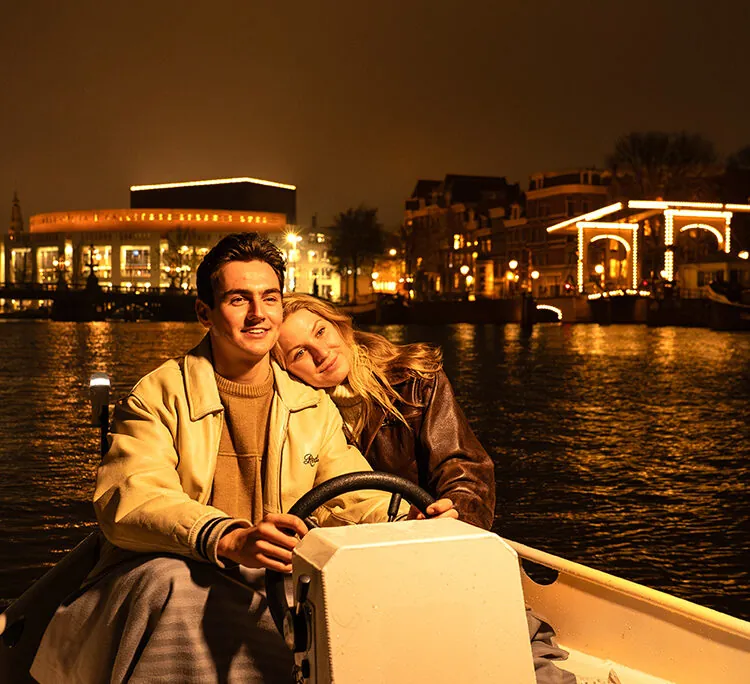 amsterdam light festival zelf varen