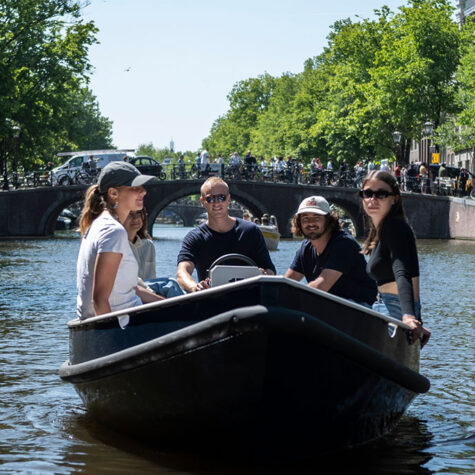 Affitta una barca nel centro di Amsterdam
