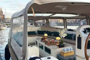prive boot met schipper amsterdam