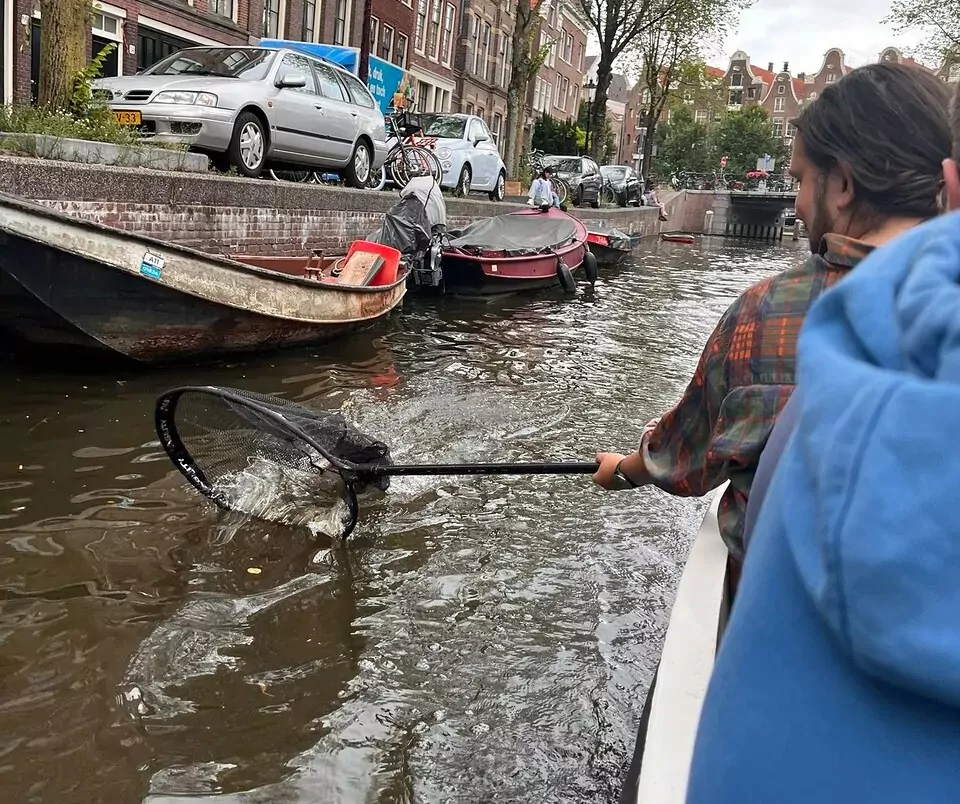 plastic fishing amsterdam