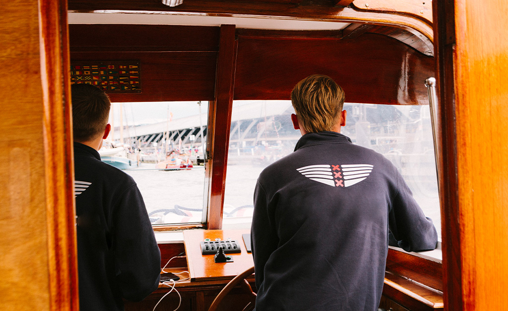 Salonboot in Amsterdam mieten